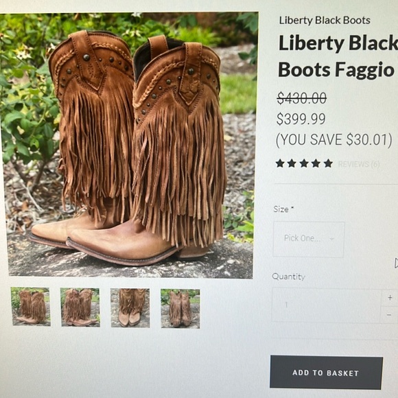 Corral fringe boots size 9 - Picture 10 of 13